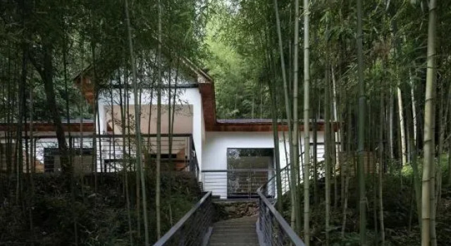 Кровать в общем номере Moganshan Cuizhuyuan · Innocence Healing Vacation Apartment