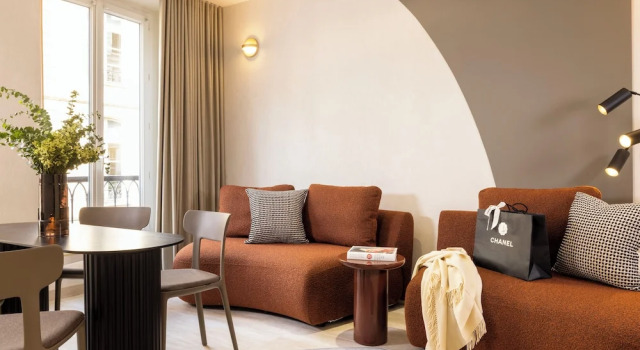 Апартаменты с 2 комнатами с видом на город Yuna Saint-Honoré - Serviced Apartments
