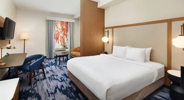 Двухместная студия Fairfield by Marriott Inn & Suites Worcester Auburn