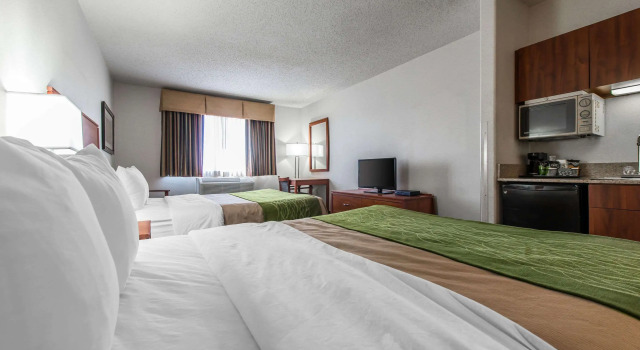 Четырёхместный номер Standard Quality Inn Denver Westminster
