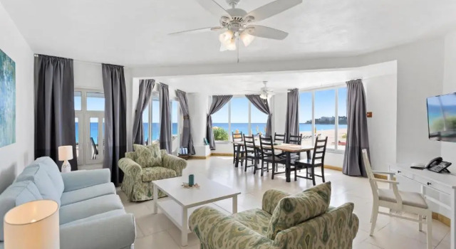 Номер Standard с 2 комнатами с видом на океан Turtles Nest Beach Resort