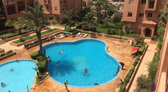 Апартаменты Superbe appartement en résidence privée devant la mer avec piscine