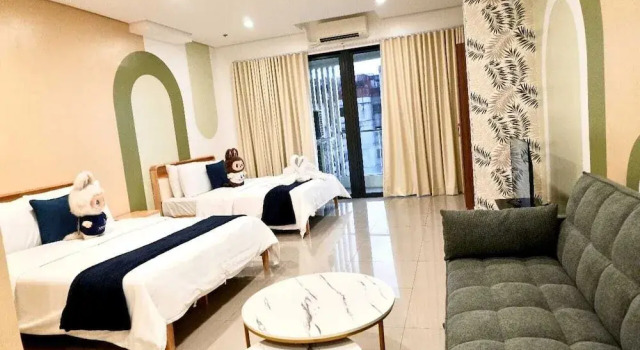 Семейный люкс с видом на город Sapphire Seaview Park Suites, Staycation near MOA Arena and Concert Grounds