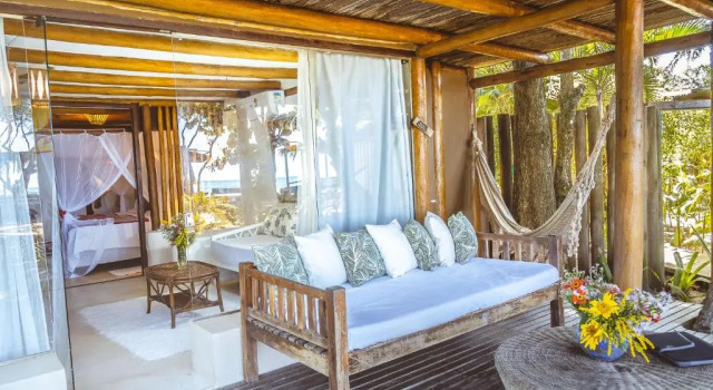 Люкс с видом на море Amaia Trancoso Hotel