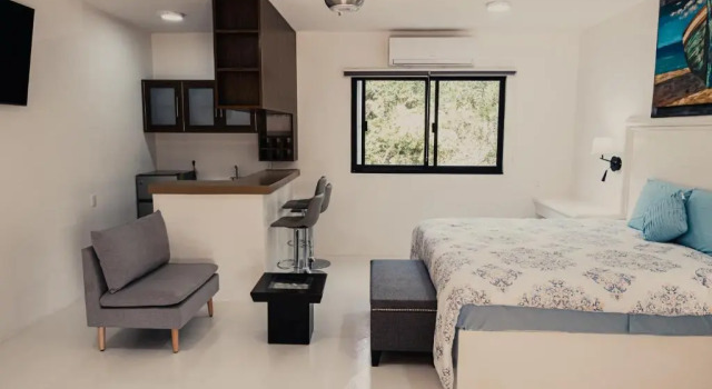 Апартаменты Royal Palm Bacalar Cabañas & Lagoon Club