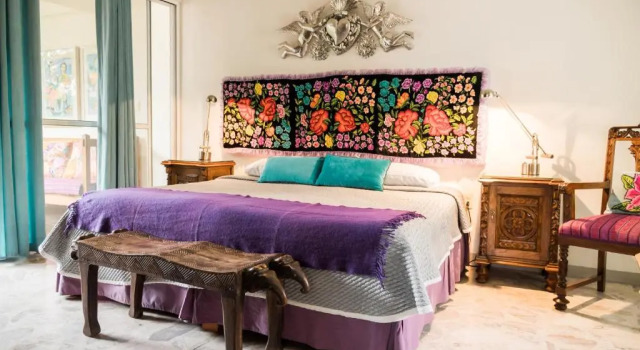 Двухместный номер Deluxe с балконом Casa de las Bugambilias B&B