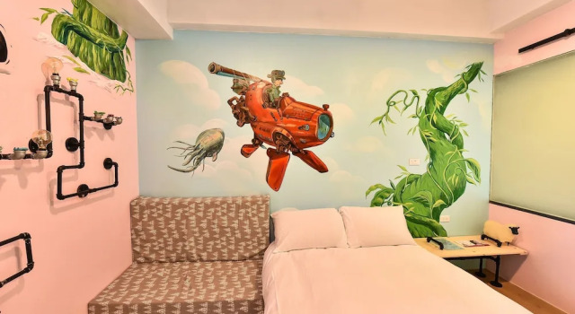 Двухместный номер Standard с балконом Anping Wikid Design Hotel