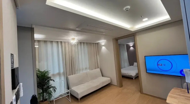 Двухместный семейный номер Standard с видом на город Haeundae Lamer Stay