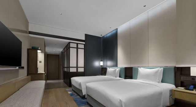 Двухместный номер Deluxe с видом на море Hilton Zhuhai