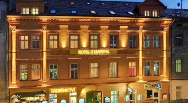 Martin Hotel Prague, Забронировать Отель Отели Праги с завтраком, рядом с Театр Svanda, Завтраки