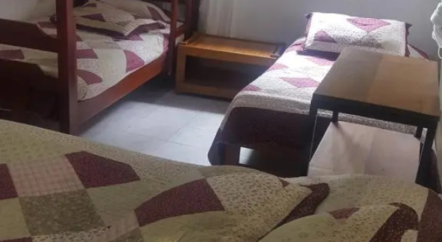 Кровать в общем номере Salento Finca Hotel Mundo Nuevo