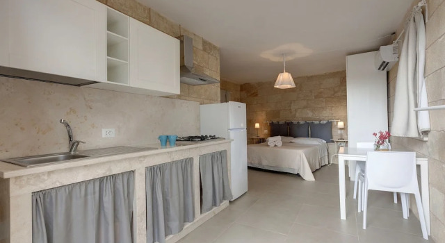 Dublă garsonieră cu vedere la ocean Faruk Leuca Resort