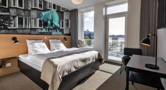 Двухместный номер Superior с балконом KOMPAS Hotel Aalborg