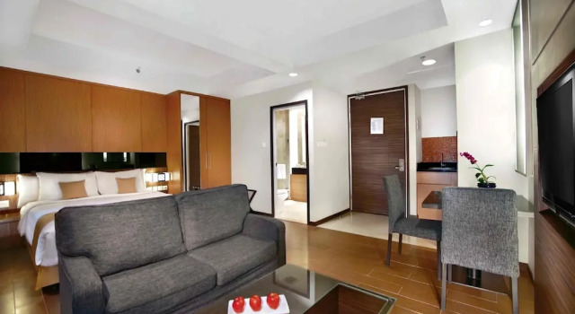 Студия Superior The Malibu Suites Balikpapan by Sissae Living