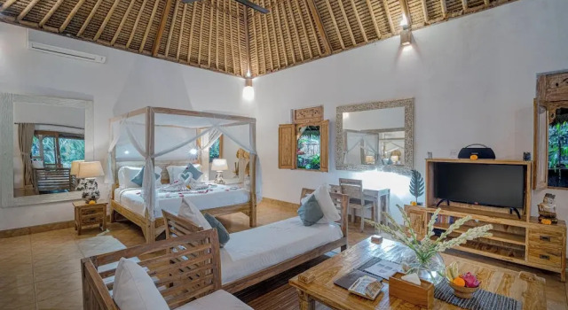 Вилла c 1 комнатой с красивым видом из окна Villa Bedauh Ubud by Manara