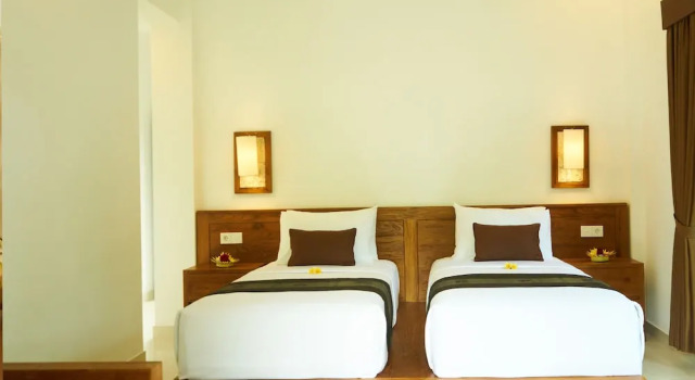 Двухместный номер Deluxe с балконом Eden House Ubud