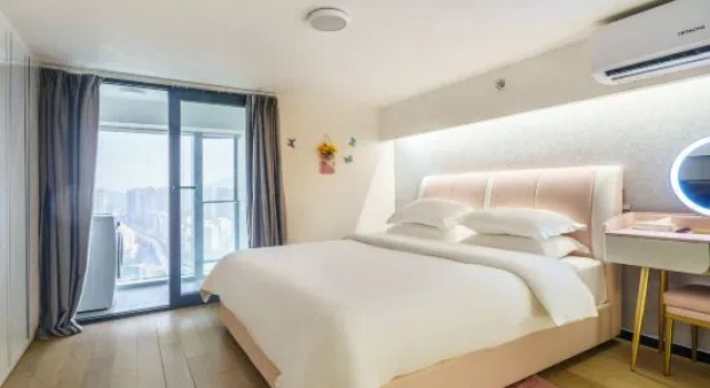 Люкс с 2 комнатами Davis loft international apartment (Shenzhen North Station Store)