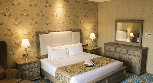 Yönetici çift kişilik oda Cinnamon Hotel Boutique Syariah