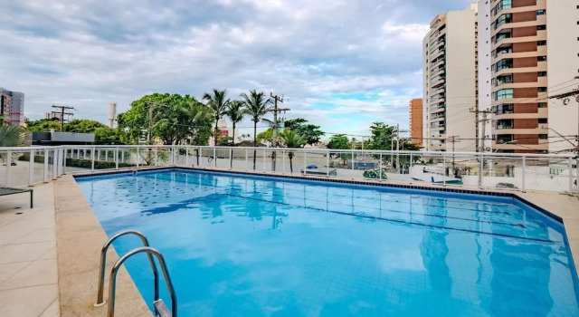 Апартаменты Apto com 3 su tes Piscina e Sauna a 450m da Praia