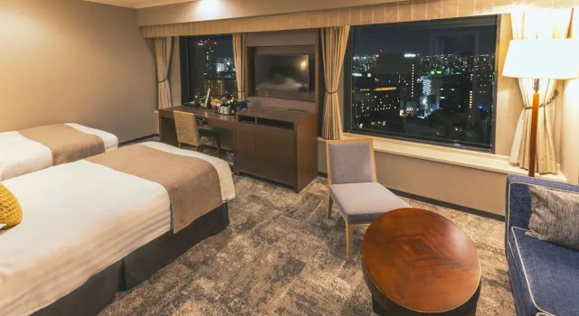 Двухместный номер Deluxe c 1 комнатой Premier Hotel Nakajima Park Sapporo