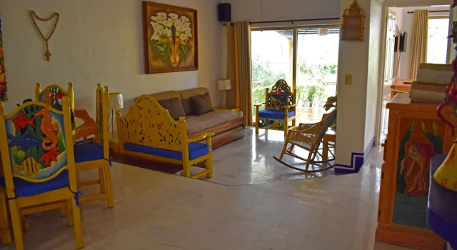 Семейная вилла с 3 комнатами с видом на сад Aca Suites Ixtapa