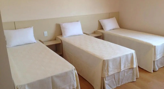 Трёхместный номер Standard Vespasiano Hotel Telêmaco Borba