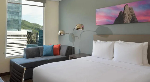 Двухместный номер Den Guest Hyatt House Monterrey Valle San Pedro