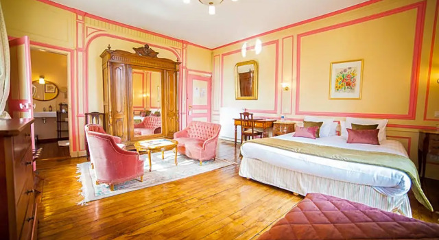 Номер Privilege Château Hôtel Du Colombier