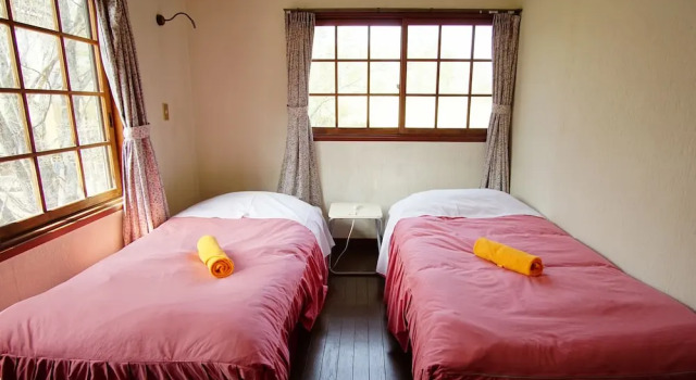 Двухместный номер Economy share&guesthouse HAKUBA SHARE - Hostel