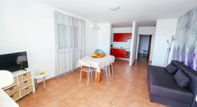 Апартаменты c 1 комнатой с видом на море Apartmani Maksan
