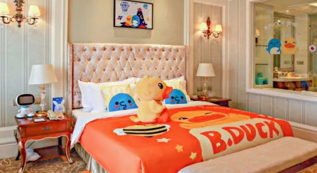 Семейный номер Standard Howard Johnson by  Domando Plaza Wulanchabu