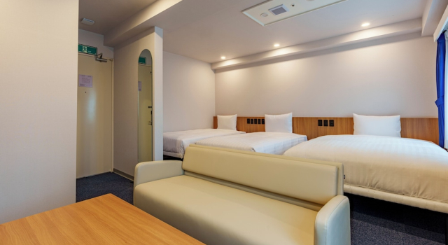 Трёхместный номер Standard Toyoko Inn Ulsan Samsan