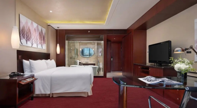 Двухместный номер с видом на город Beijing Marriott Hotel Northeast