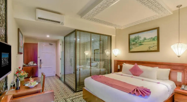 Двухместный номер Deluxe Royal Riverside Hoi An Hotel-Newly Renovated & Reopened