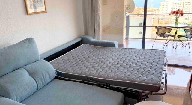 Apartment With one Bedroom in Benidorm, With Wonderful sea View, Shared Pool, Balcony