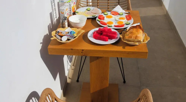 Двухместный номер Standard с балконом и с видом на море Moonlight Hotel