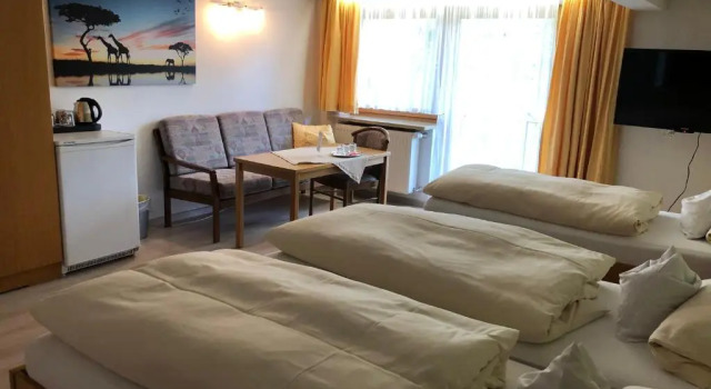 Трёхместный номер Standard с видом на горы Hotel Bavaria