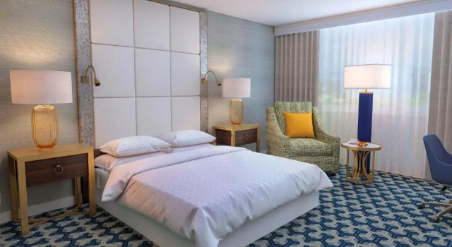 Двухместный клубный номер Executive Sheraton Mahwah Hotel
