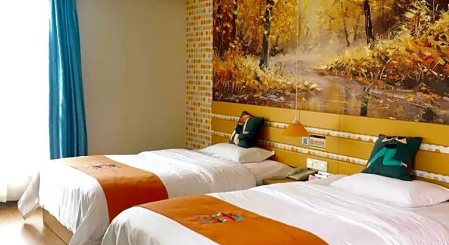 Семейный номер Standard Pai Hotel Hangzhou Xiasha University South Wenhai Subway Station