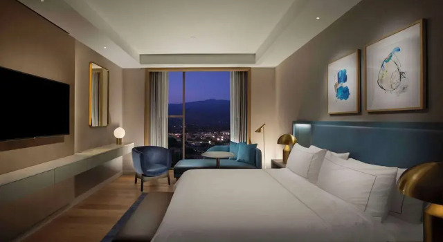 Двухместный полулюкс с видом на парк Hilton Arcadia Los Angeles
