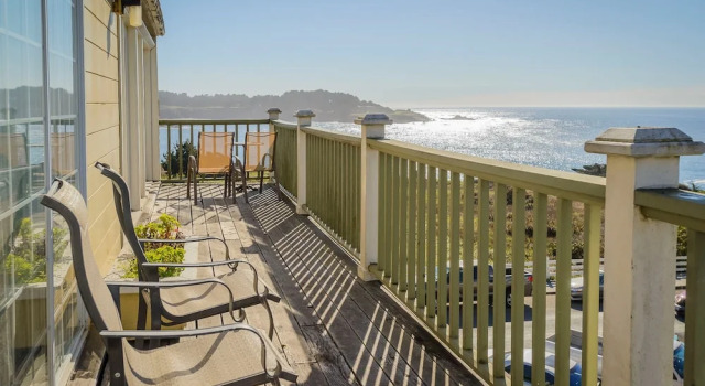 Двухместный люкс Premium с видом на океан Mendocino Hotel & Garden