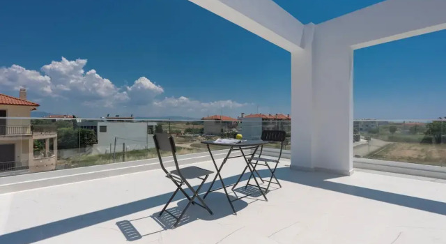 Люкс Дуплекс c 1 комнатой White Pearl Suites Halkidiki