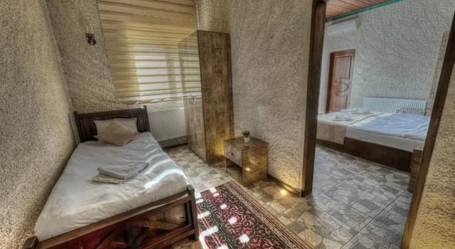 Трёхместный семейный номер Standard с видом на сад Panda Stone House