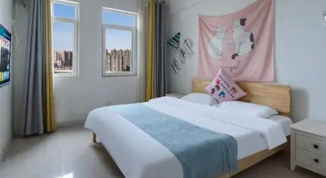 Люкс Deluxe Hawthorn Love Boutique Homestay (Henan Provincial People's Hospital)