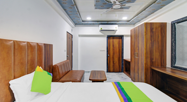 Номер Deluxe Treebo Hotel Rk Inn, Railway Station