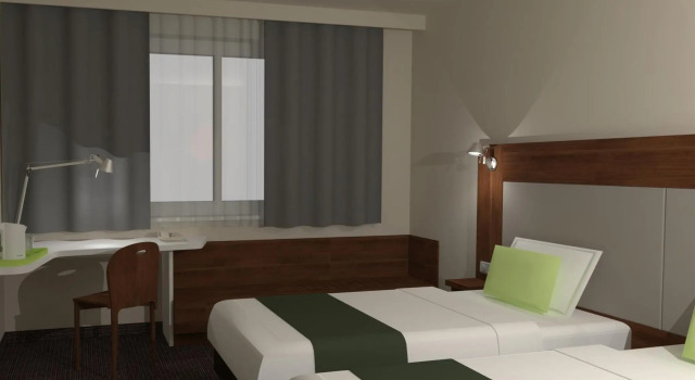 Двухместный номер Standard B&B Hotel Nowy Targ Centrum