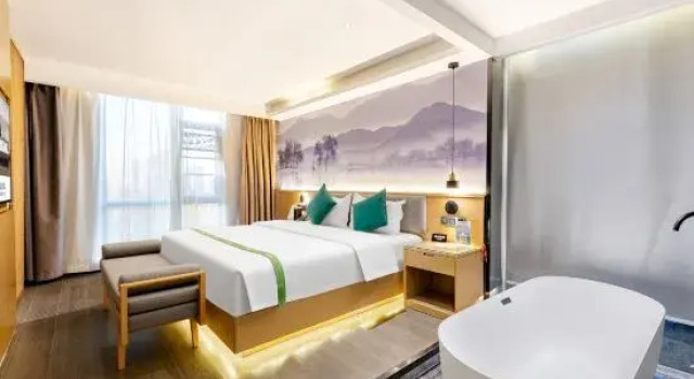 Люкс Deluxe GreenTree Inn (Ruzhou Government Wanhuicheng Commercial Plaza)