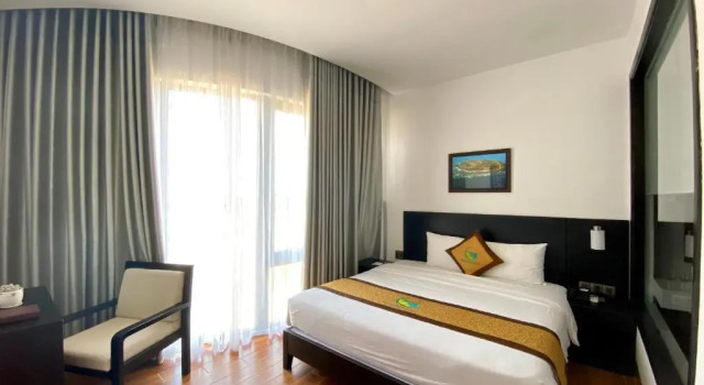 Двухместный номер Deluxe с видом на океан Ly Son Pearl Island Hotel & Resort