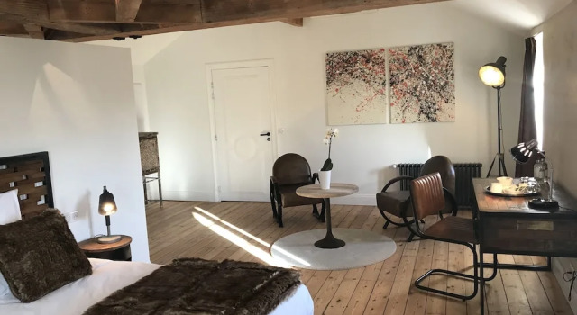 Люкс Deluxe Le Clos des Queyries, Chambres dHôtes