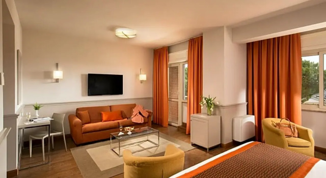 Двухместный полулюкс Omnia Grand Hotel Fleming by OMNIA hotels